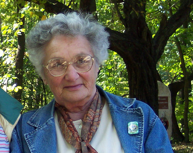 Lengyel Zoltánné, Margó néni 87 évesen aktívan túrázik